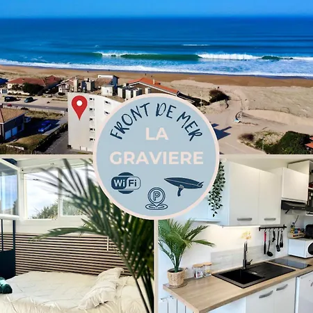 La Graviere, Cozy Studio Wifi & Parking 20M Ocean Surf Plage Soorts-Hossegor Exterior photo