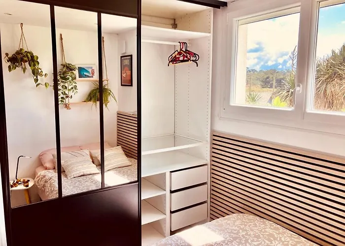 La Graviere, Cozy Studio Wifi & Parking 20M Ocean Surf Plage