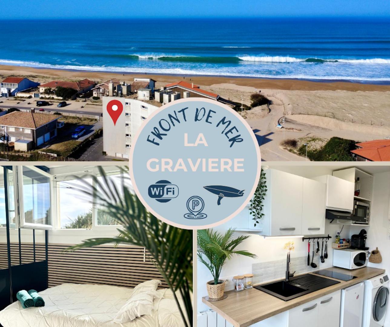Apartment La Graviere, Cozy Wifi & Parking 20m Ocean Surf *